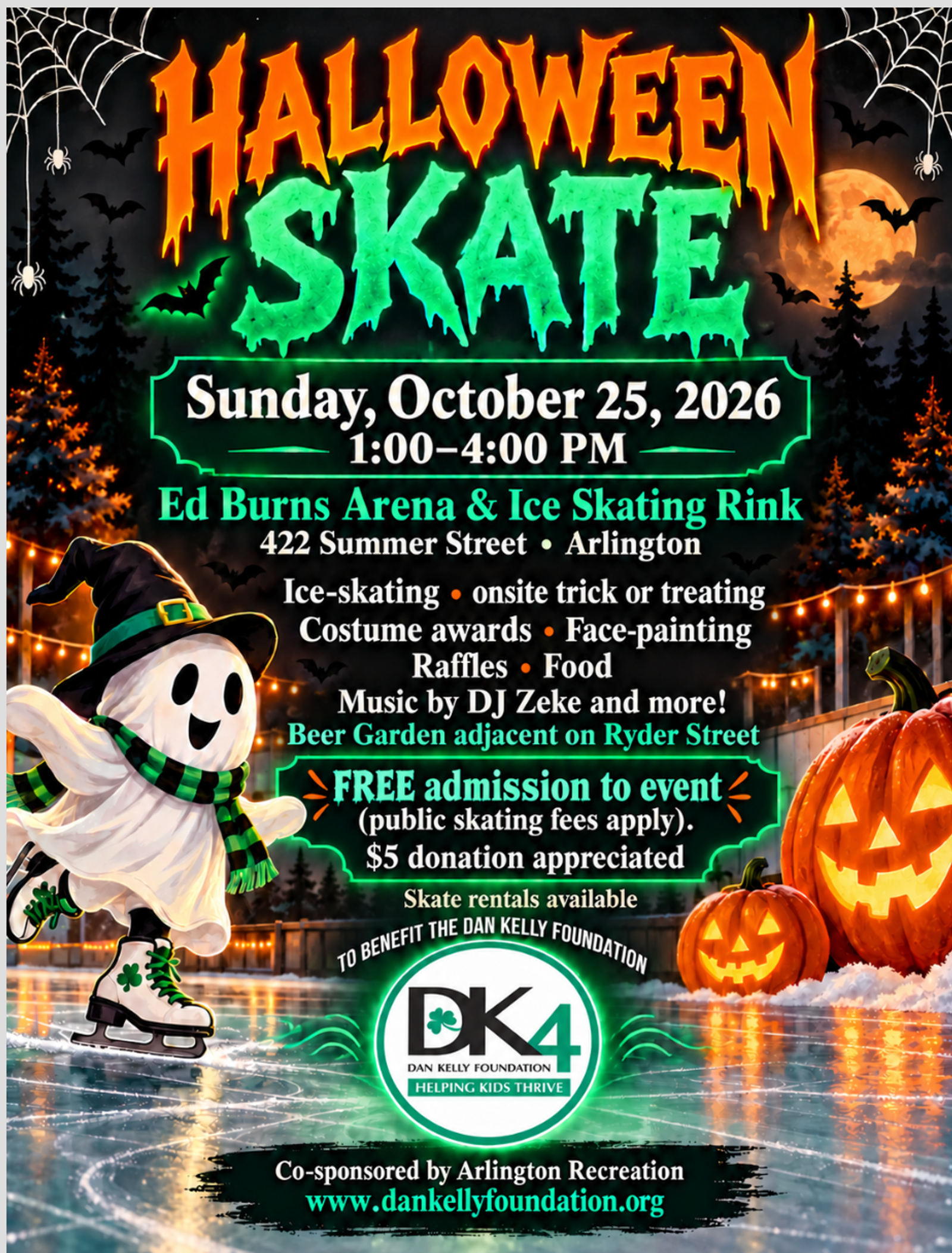 Dan Kelly Foundation Fundraiser & Beer Garden flyer