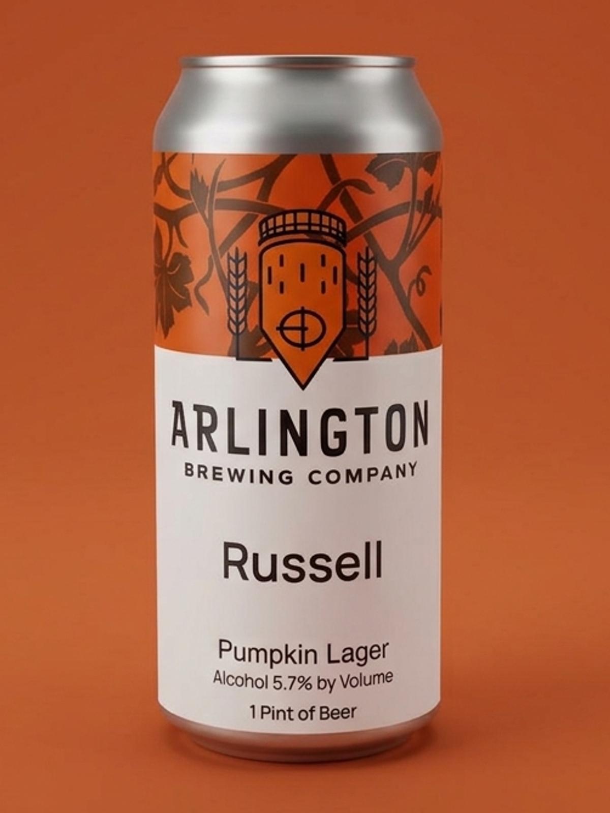 Single can image of Russell