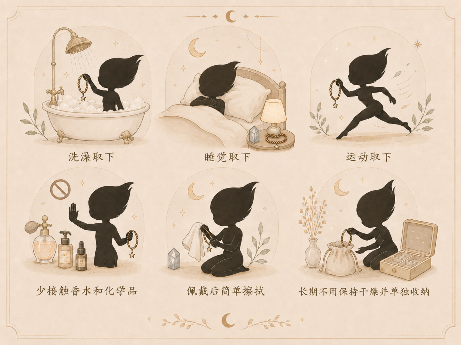 水晶饰品佩戴与保养指南