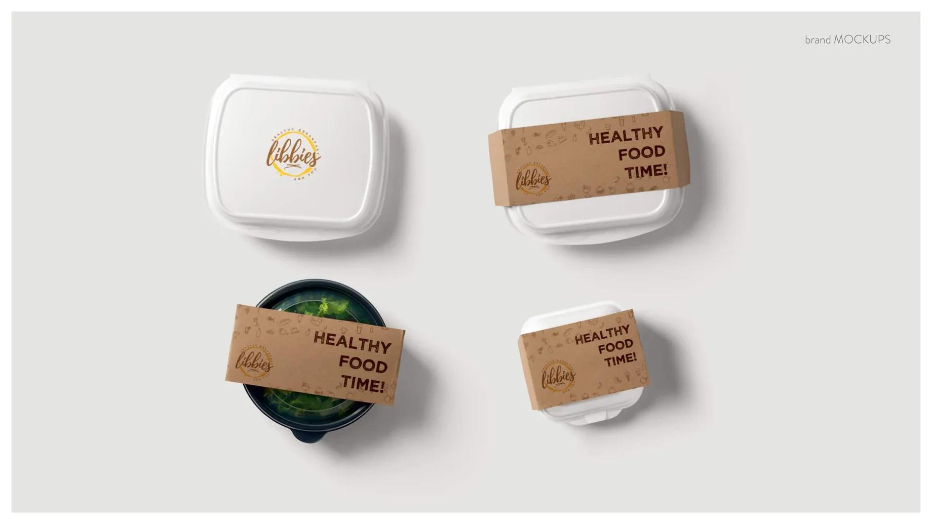 Libbies branded meal containers