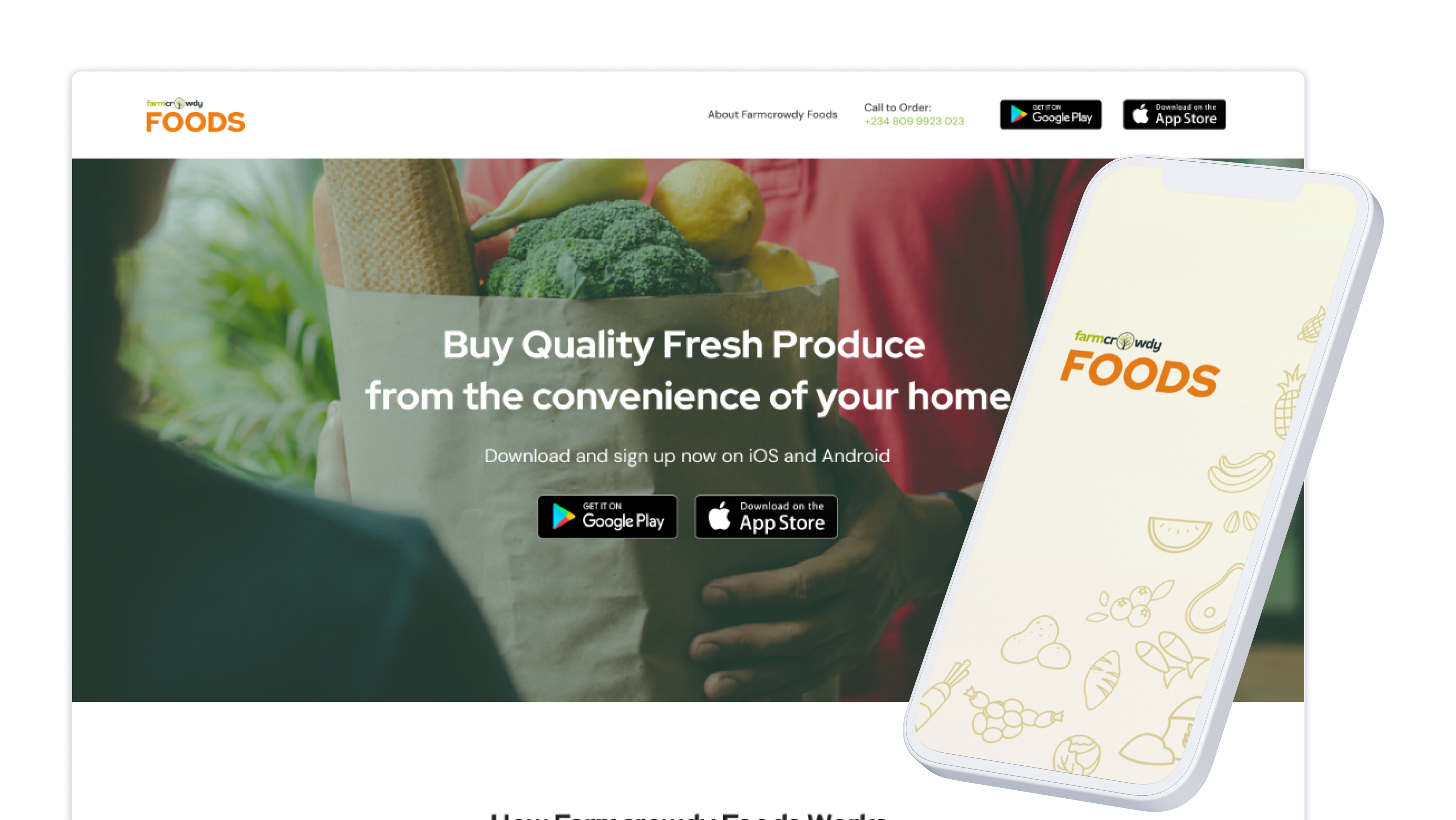 Farmcrowdy Foods / MeatHub — ordering fresh food under lockdown