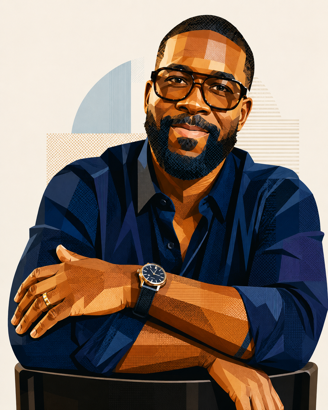 Tomiwa Ogunmodede portrait illustration