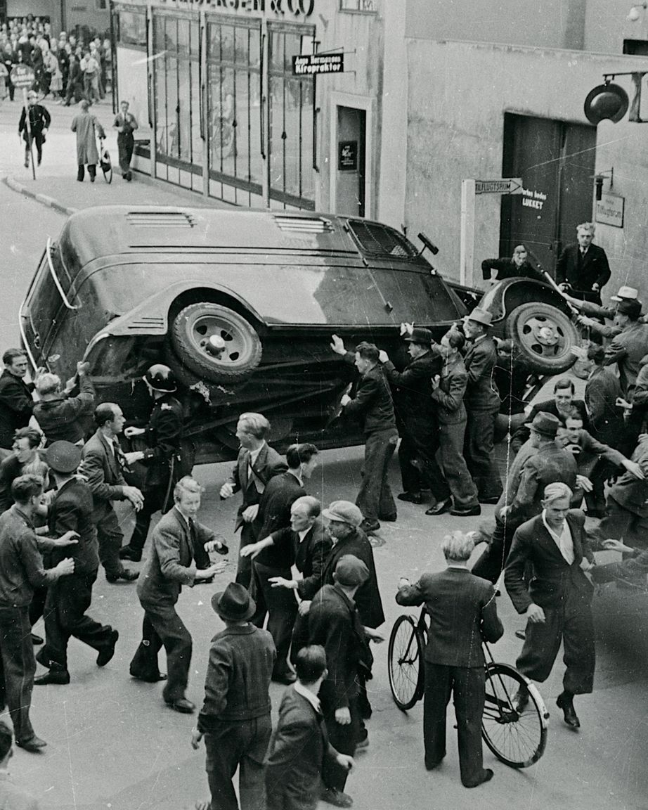 Augustoprøret i Odense august 1943.