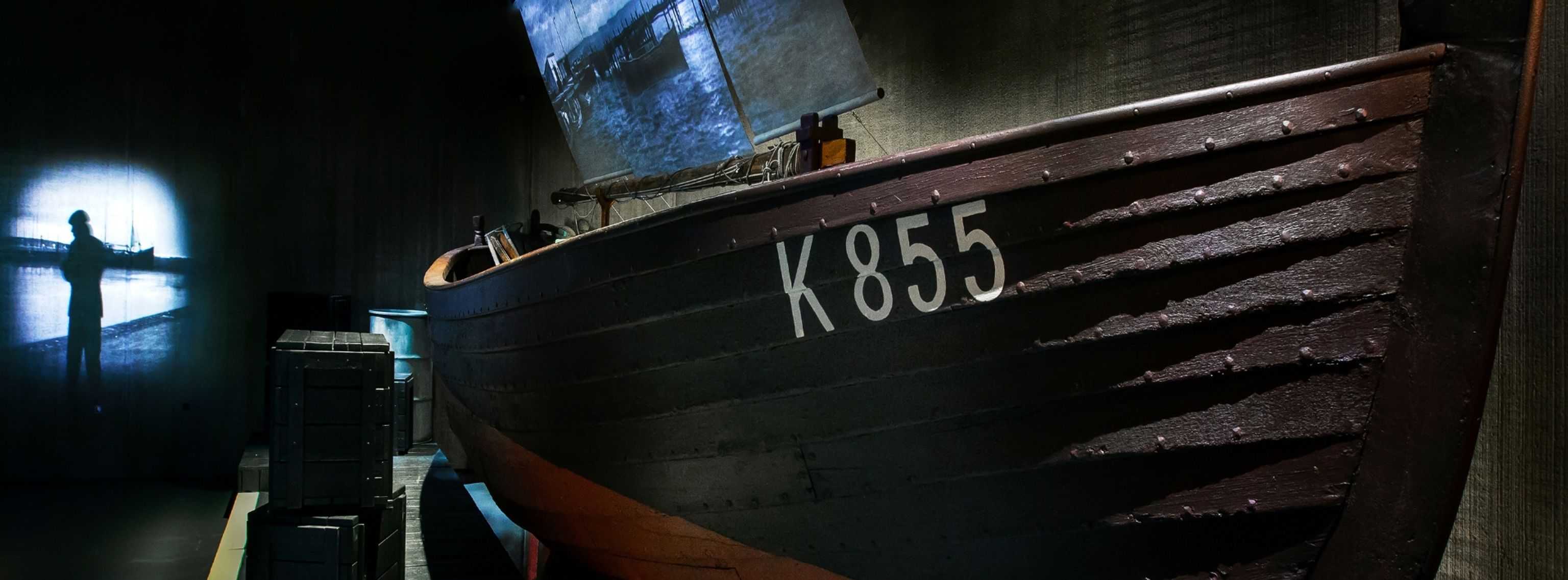 Fiskerbåden Ternen, der sejlede to jødiske familier til Sverige.