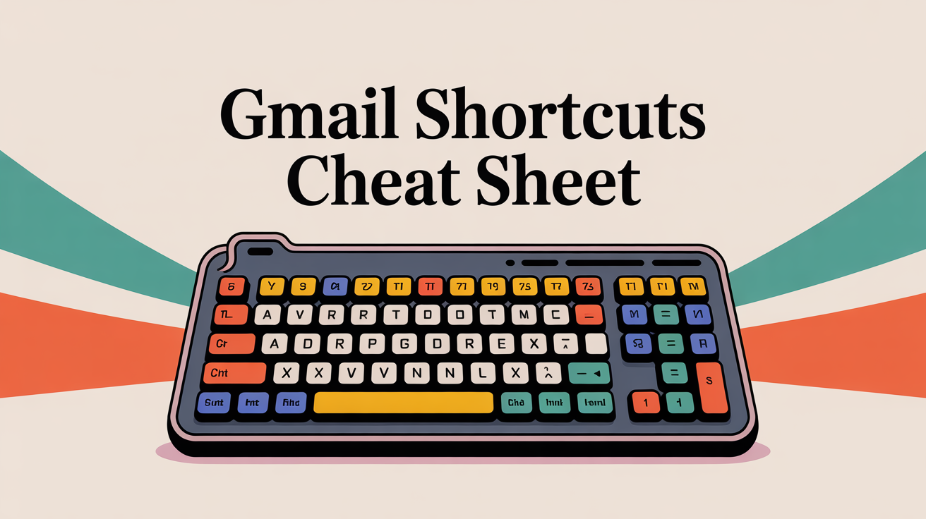 Gmail Shortcuts Cheat Sheet (Ultimate Guide 2026)