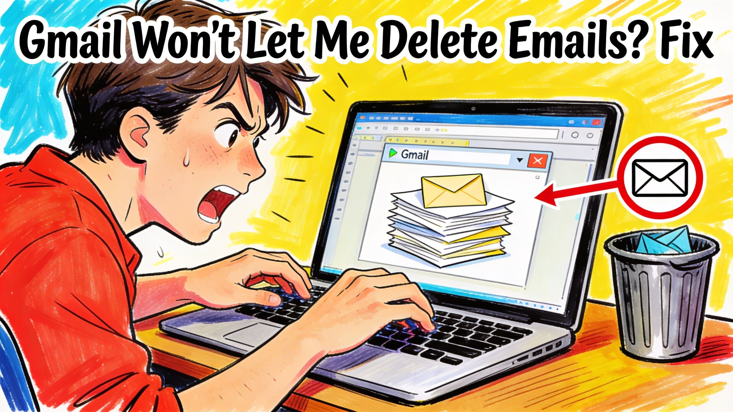 Gmail Won't Let Me Delete Emails? Fix (2026)