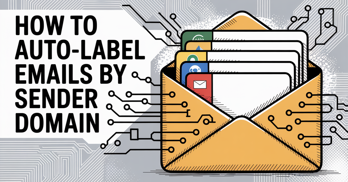 Email Labelling System How to Auto-Label Emails by Sender Domain (2026 Guide)