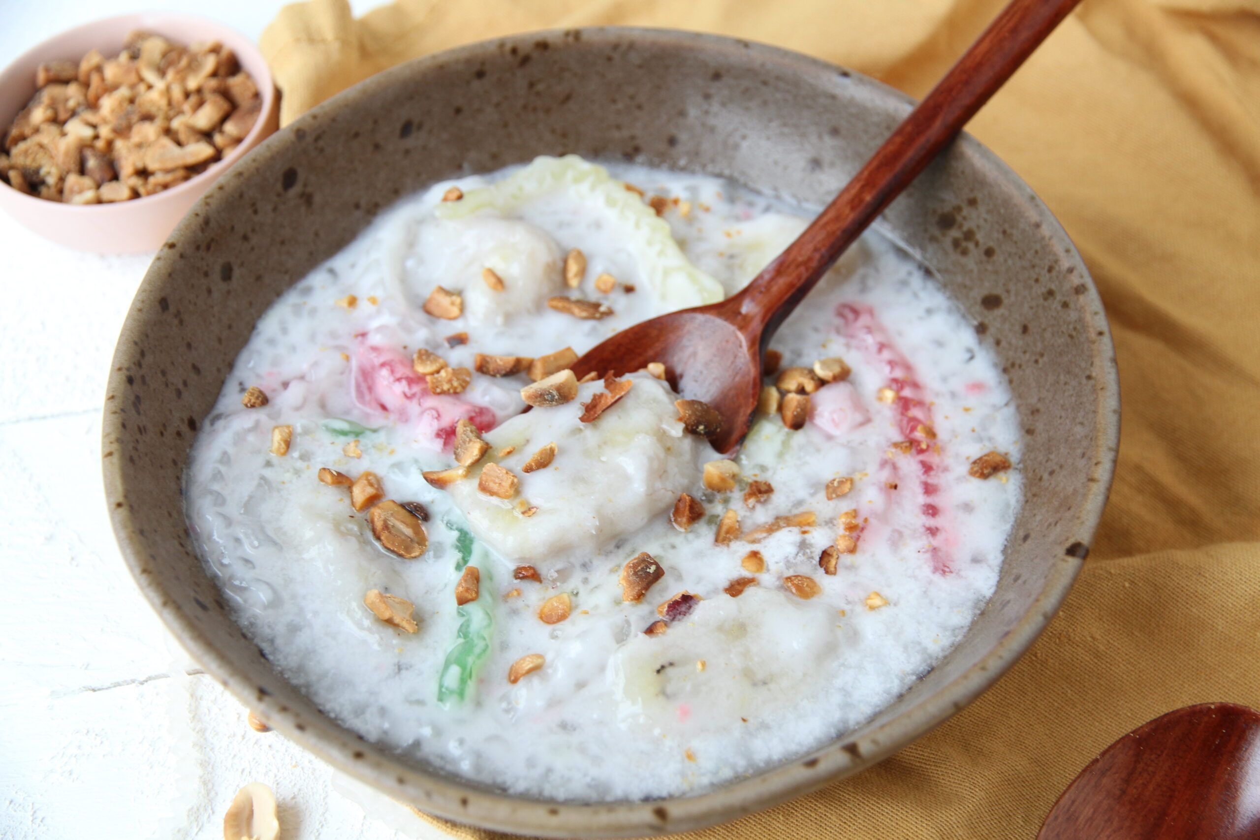 Vietnamesisk Banan Pudding