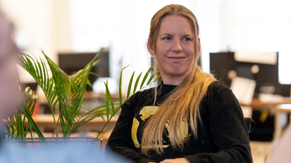 Guri Lunnan, senior backend-utvikler i Vokser