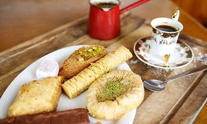 Baklawa With Cashews (Lady Fingers)