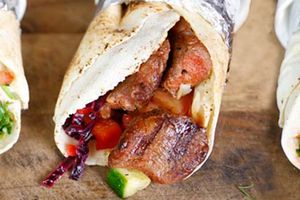 Grilled Meat Wrap