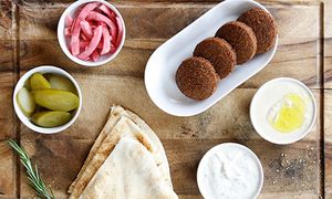 Falafel & Dips Entree