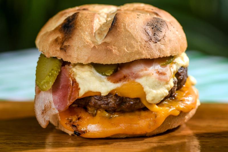 Hamburguesa Picaña Cheddar Bacon