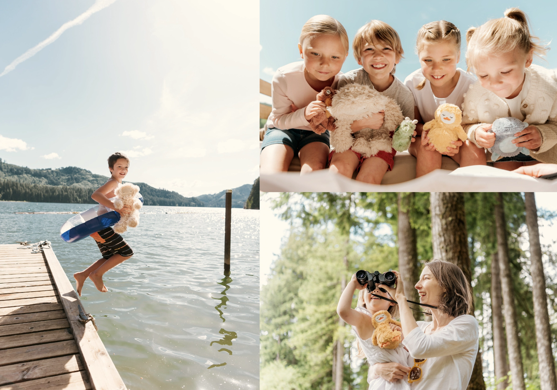 Camp Slumberkins Grid of Images