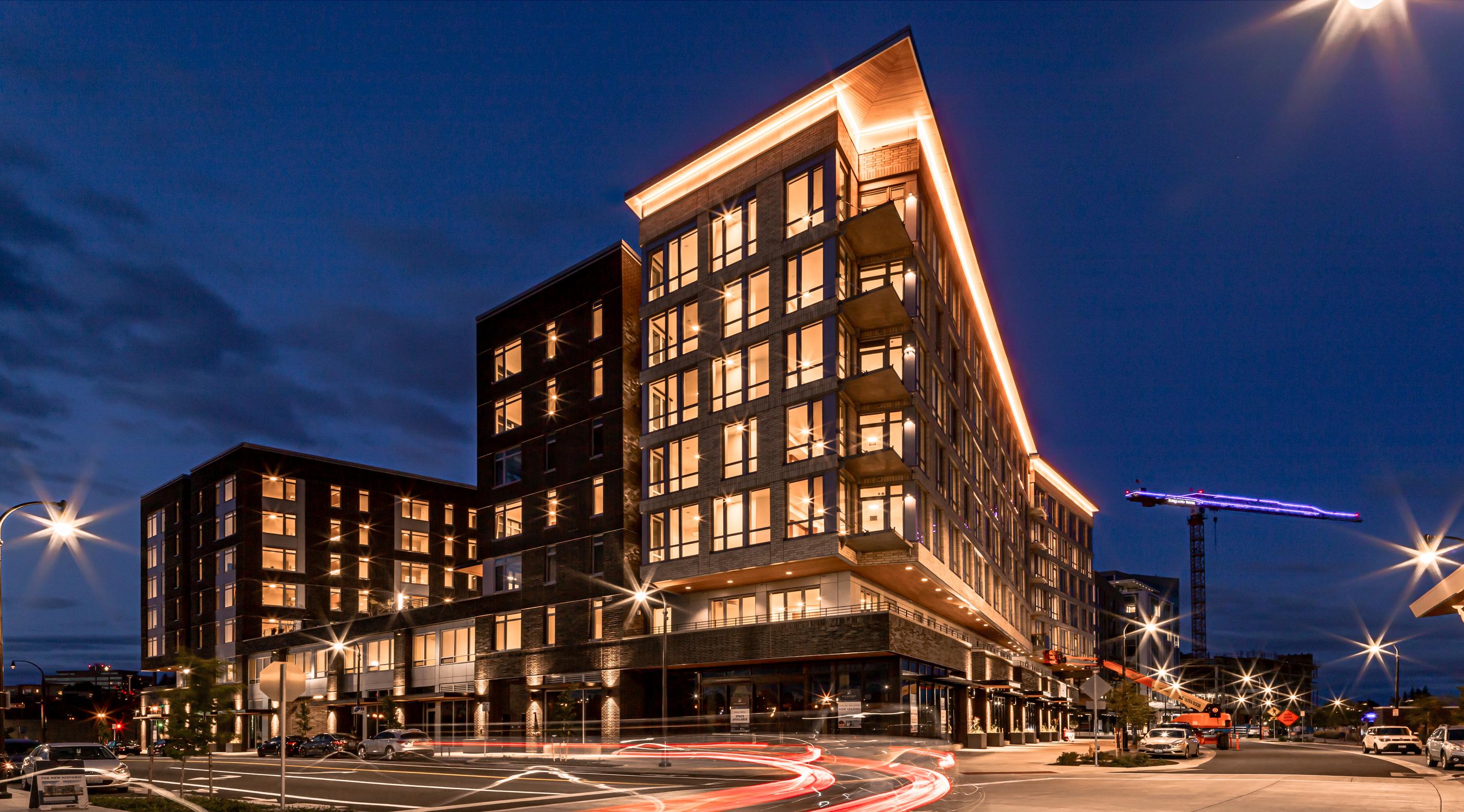 Photo of mixed use building