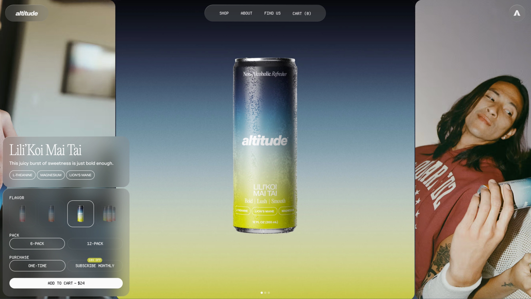 Altitude Shop Page