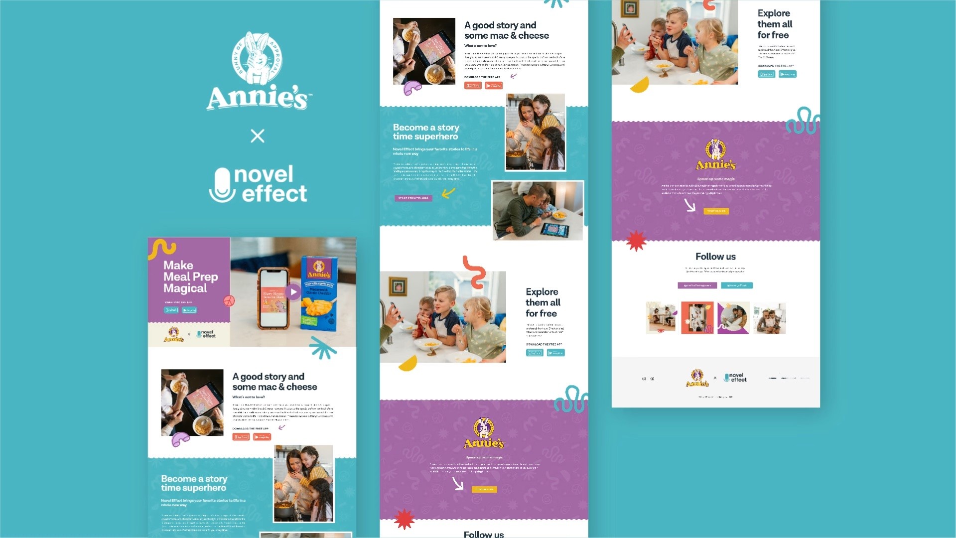 Annies + Novel Effect Covers