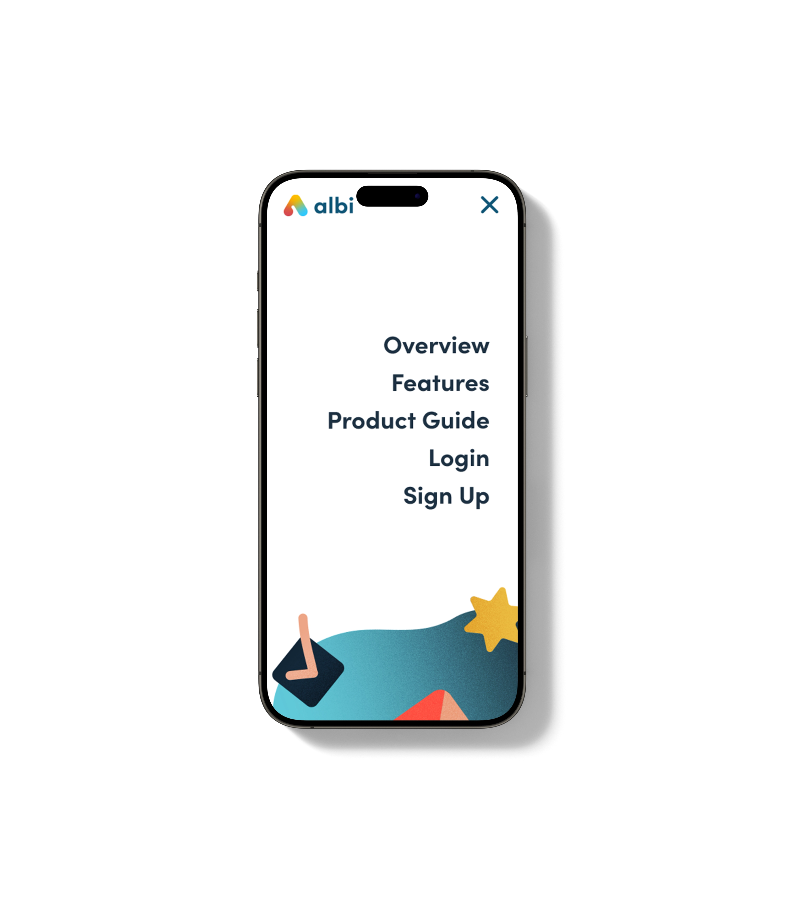 Albi Phone Mockup