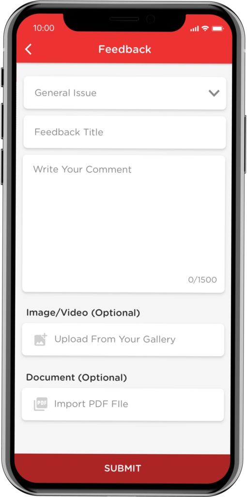 JaGaApp as a Feedback channel