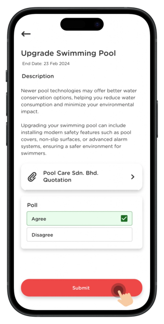 Select your preferred answer(s) and click Submit to proceed.