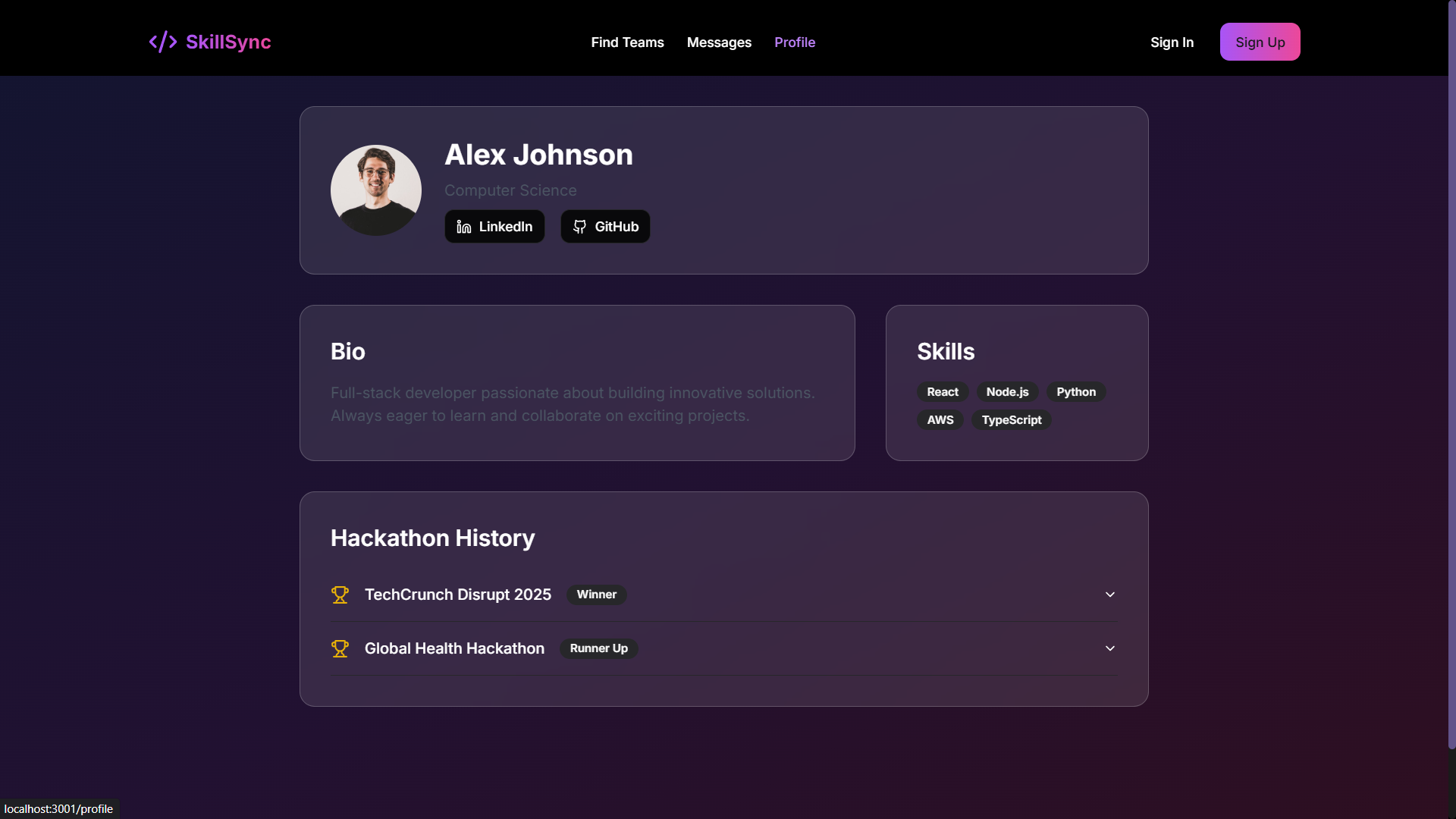 SkillSync AI screenshot 3
