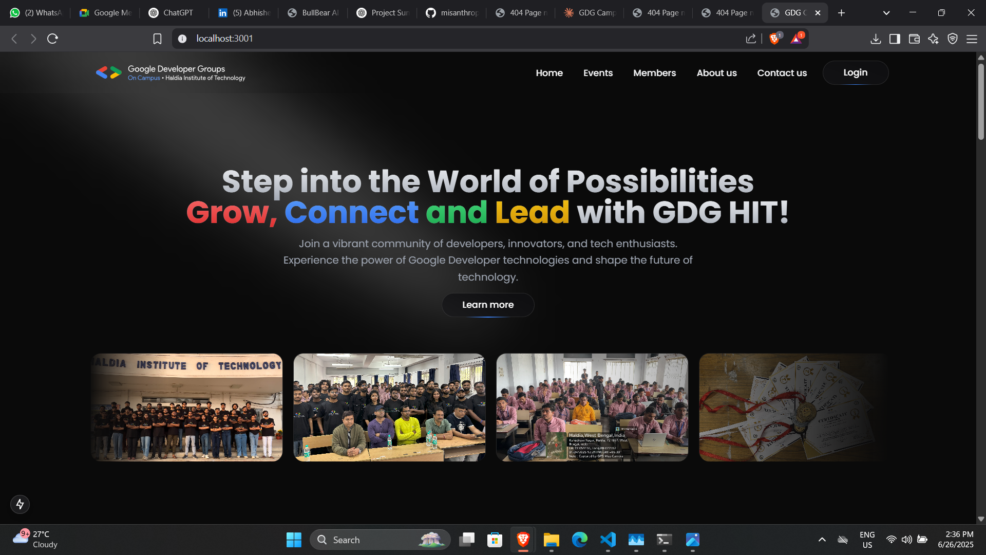 GDG Recruitment Management Platform screenshot 3
