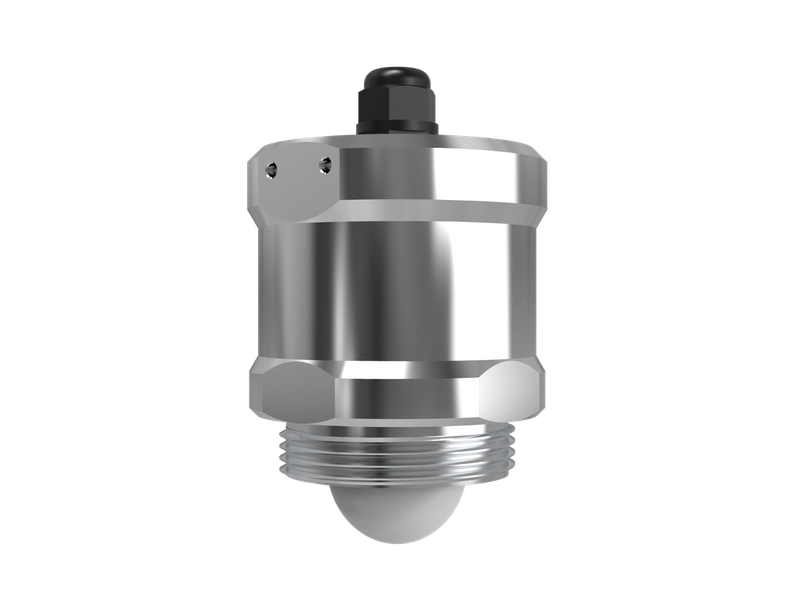 Compact stainless radar level sensor