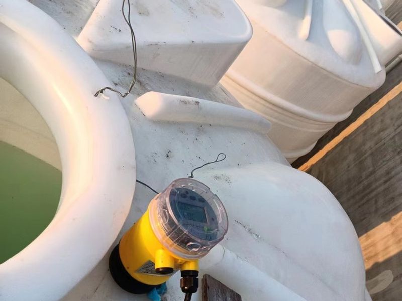 WELK level instrument on chemical dosing tanks at a water treatment site