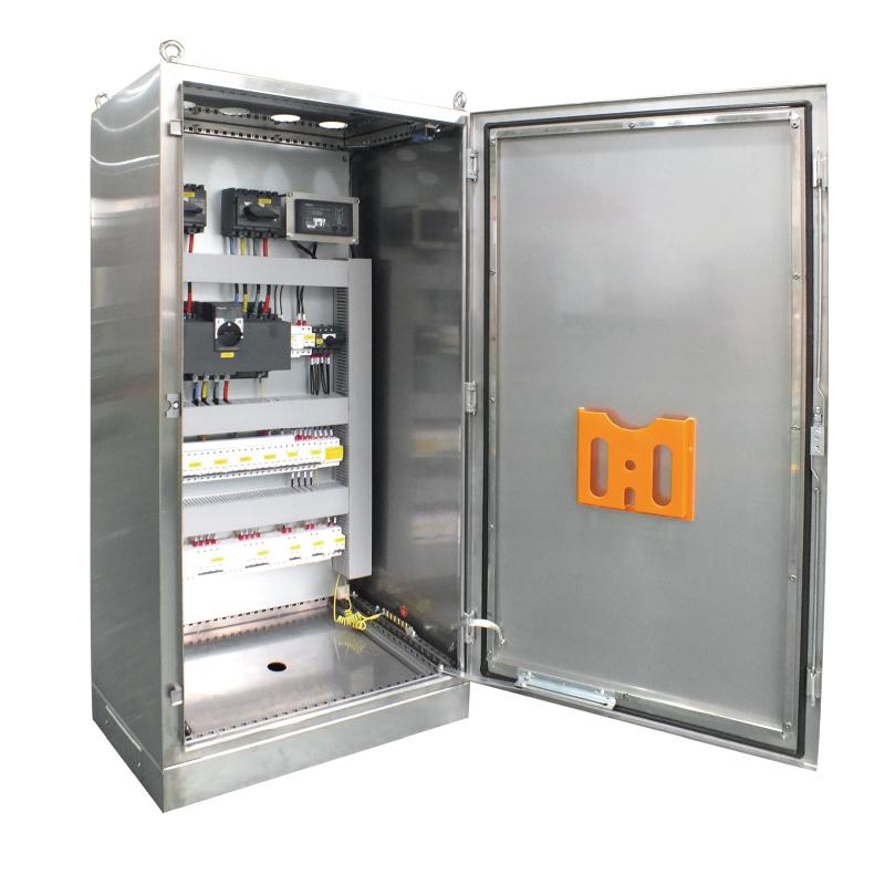 WELK control cabinet wiring and inspection
