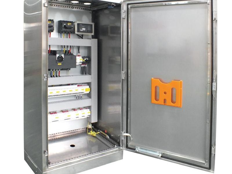 WELK control cabinet wiring and inspection
