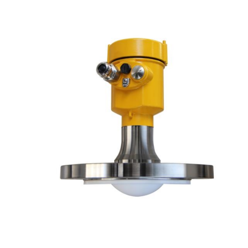 High-temperature radar level meter with extended antenna