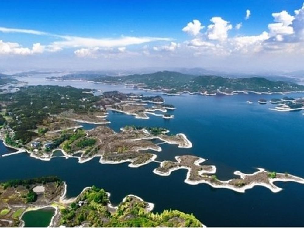 Reservoir water level monitoring application site