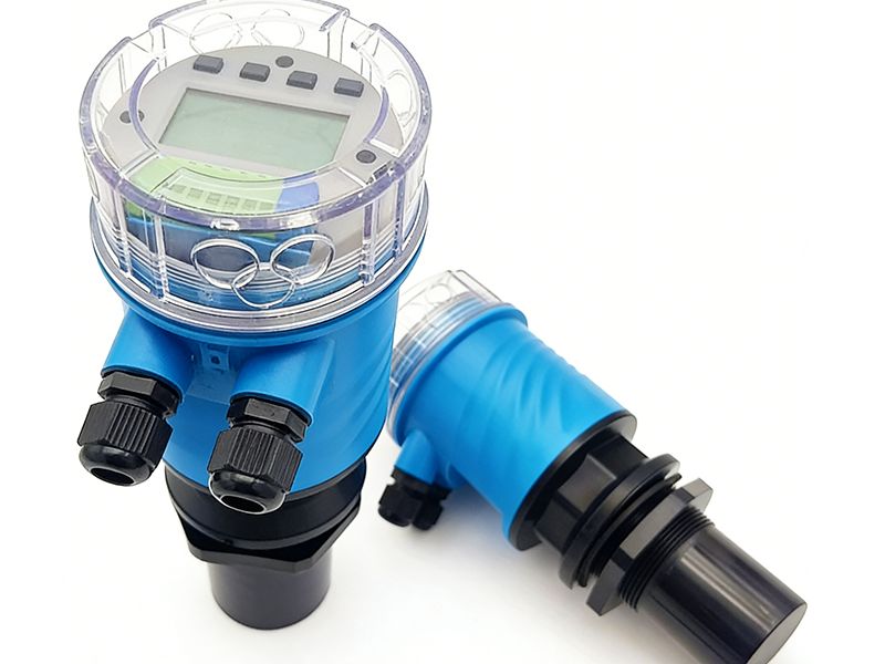 Ultraschall-Füllstandsmessgerät mit PTFE-Sonde für Chemikalientanks