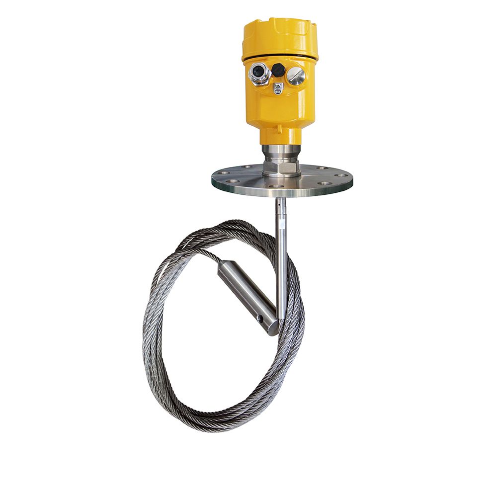 Guided wave radar level transmitter with cable probe