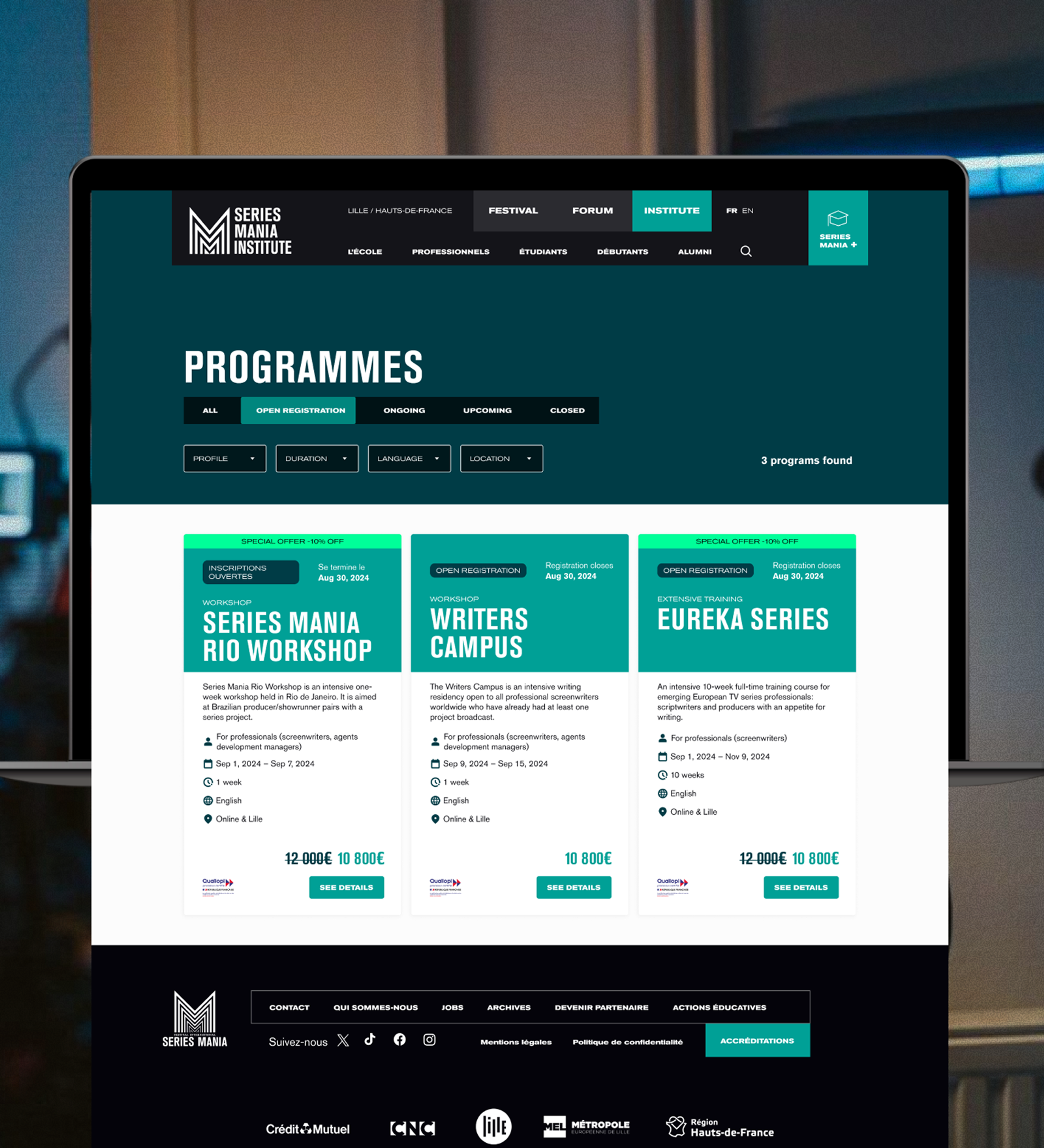 Séries Mania  Institute
