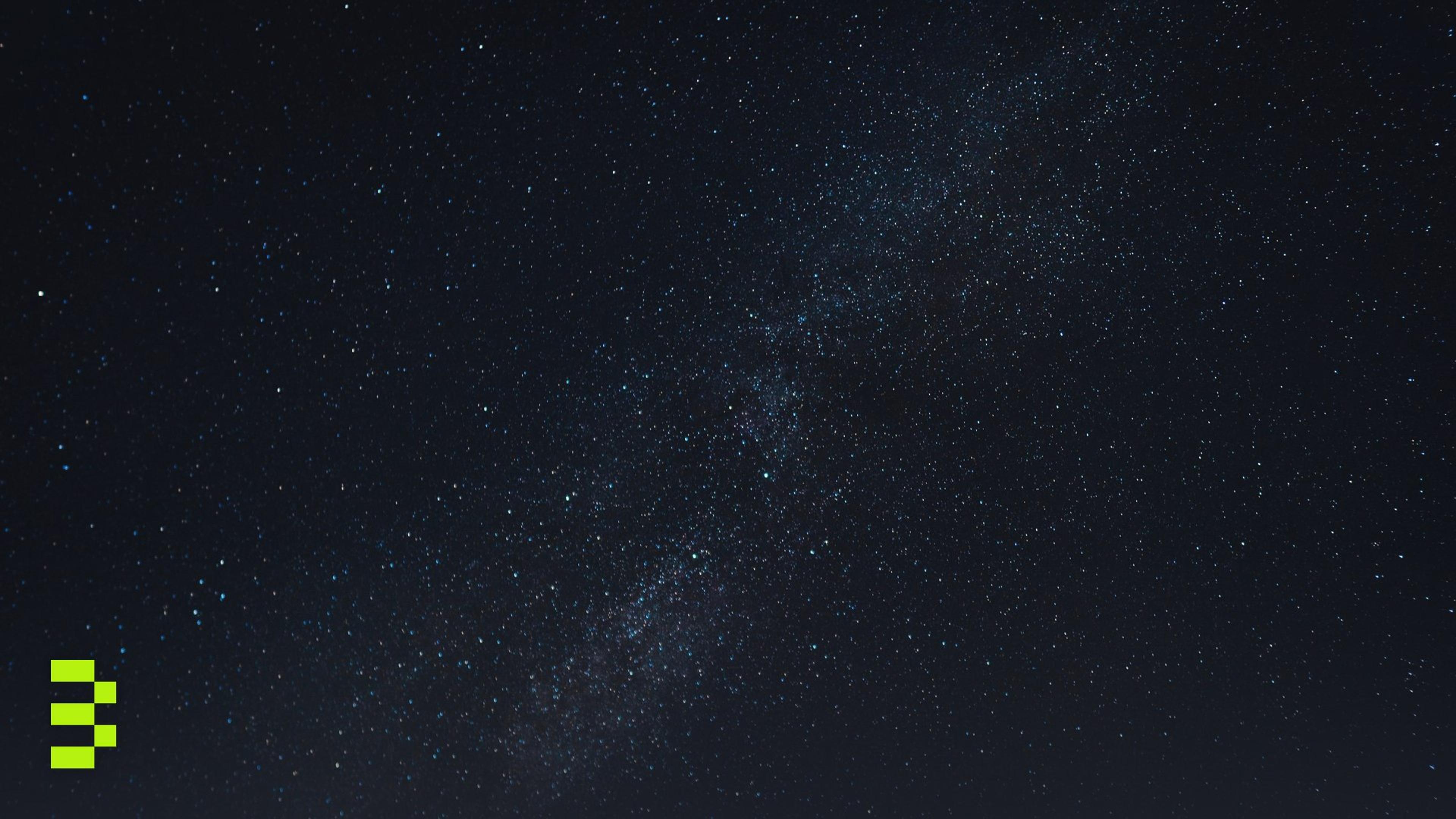 Captivating night sky with the Milky Way and countless stars shining brightly.