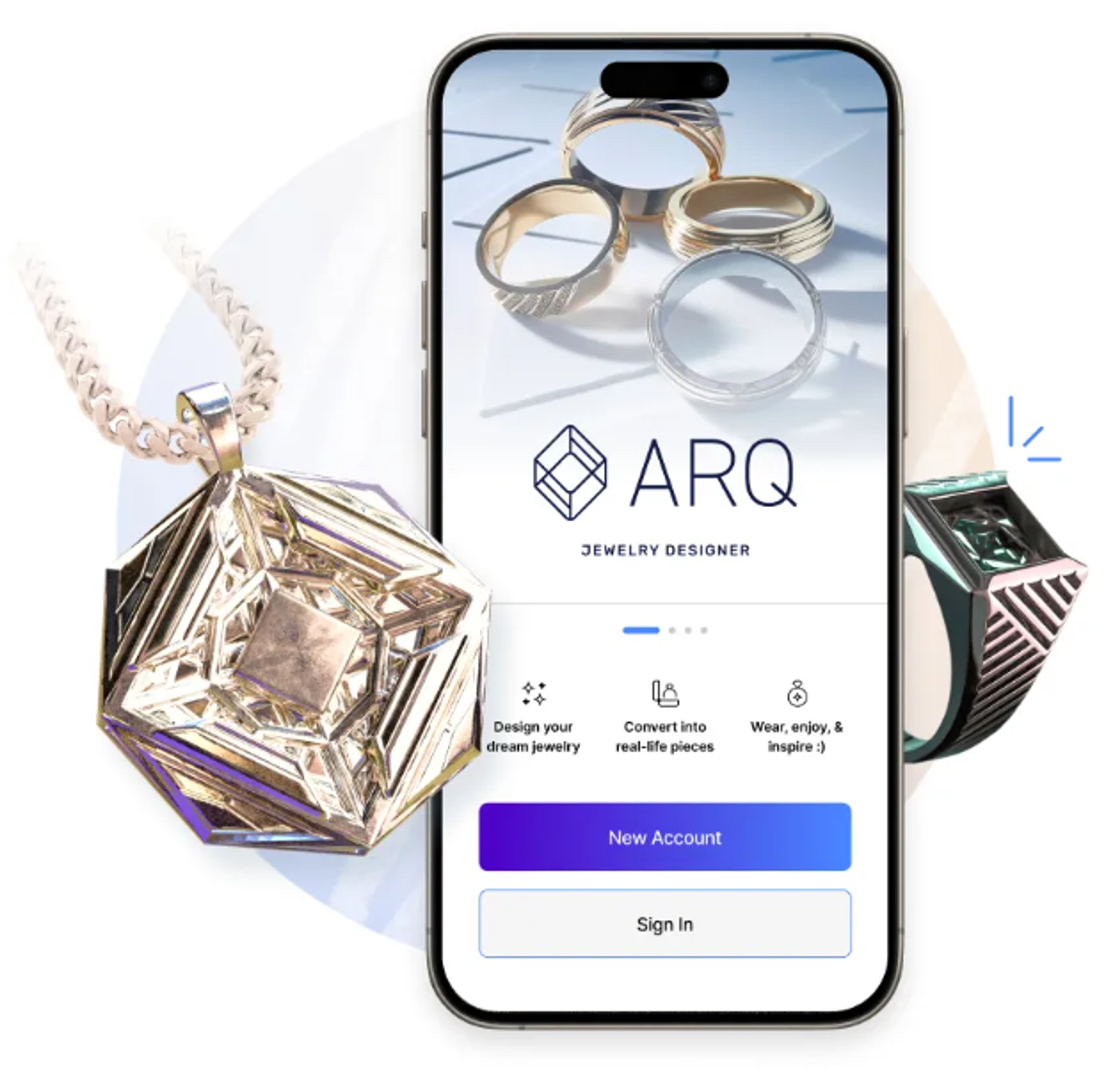 ARQx jewelry app