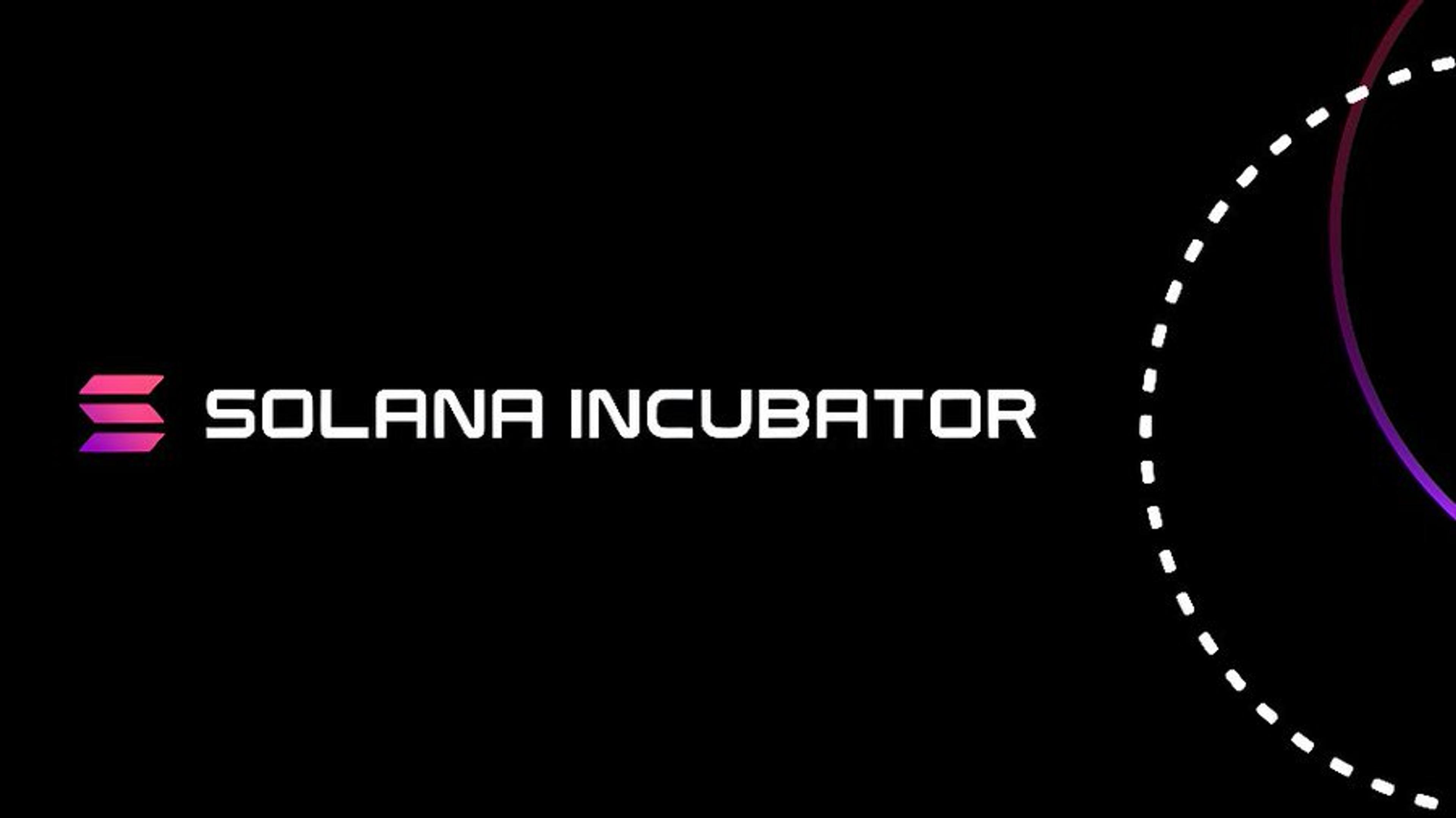solana incubator