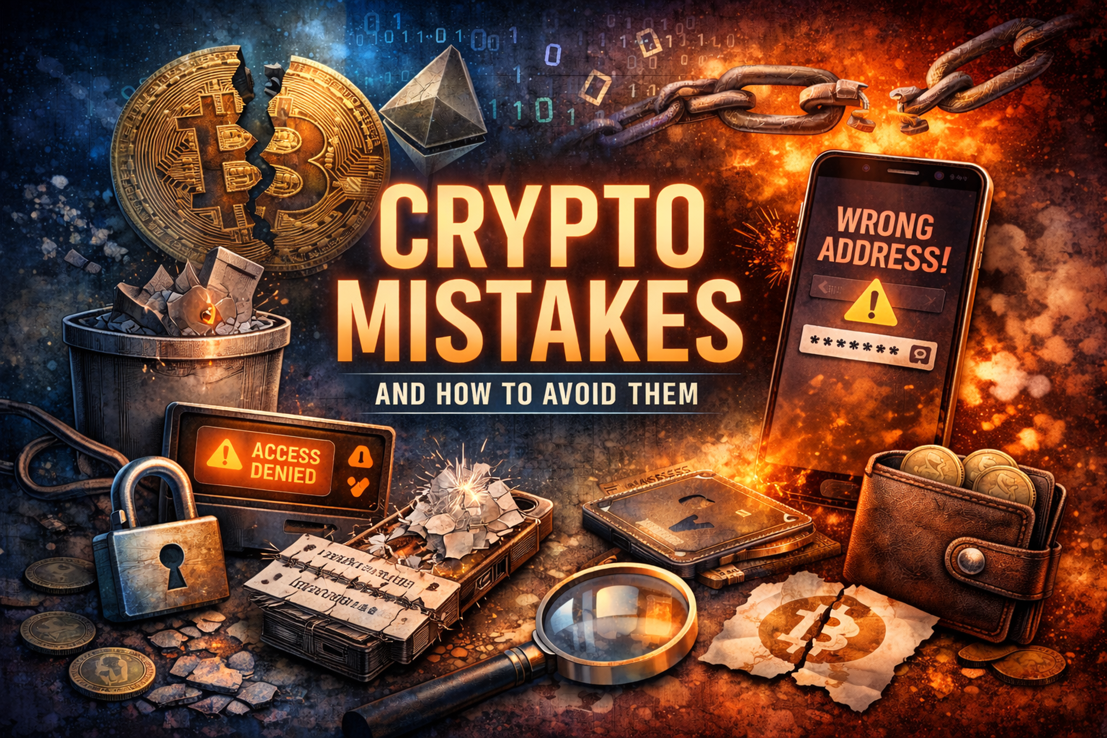 Top 5 Mistakes That Lead to Lost Crypto Access