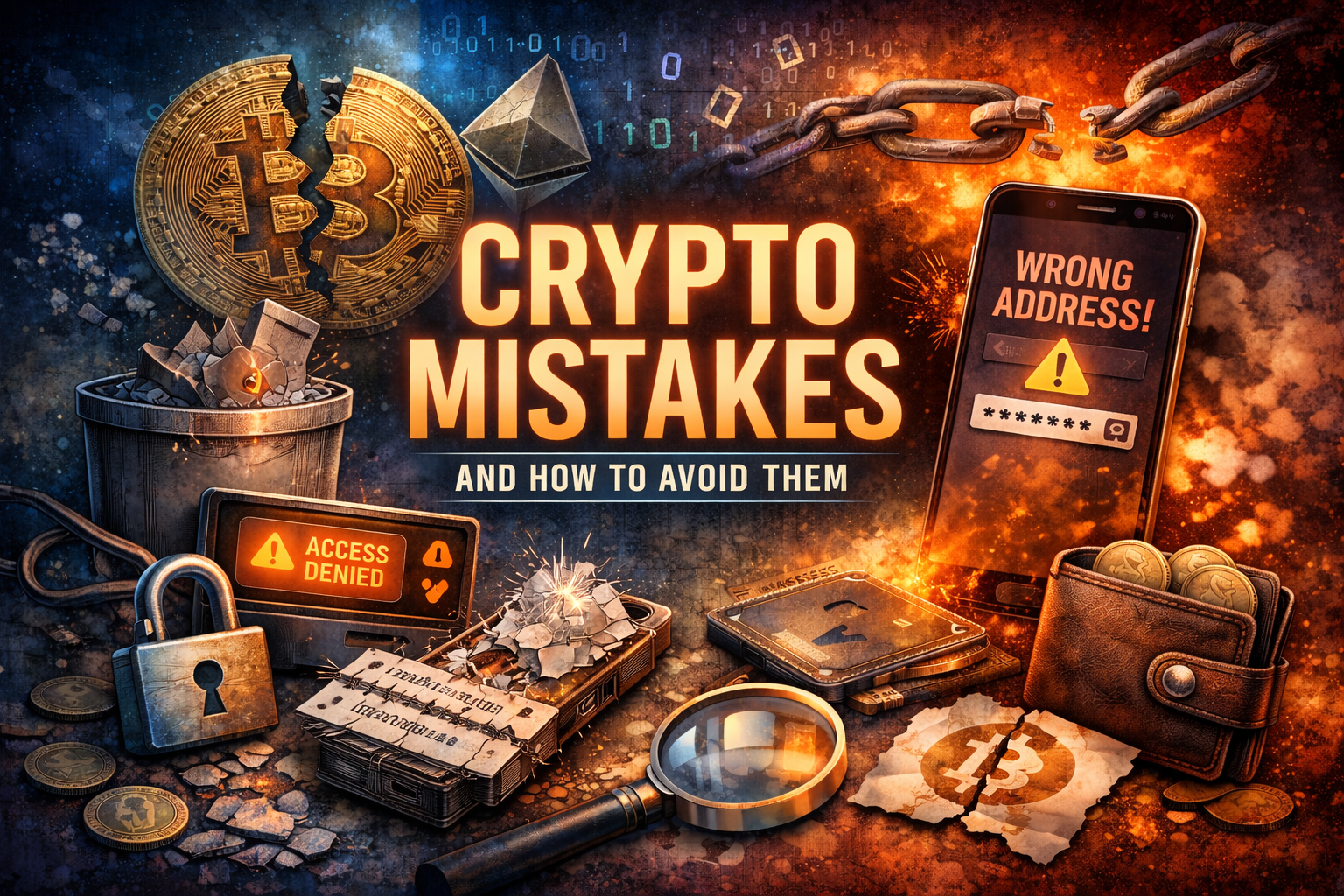 Top 5 Mistakes That Lead to Lost Crypto Access