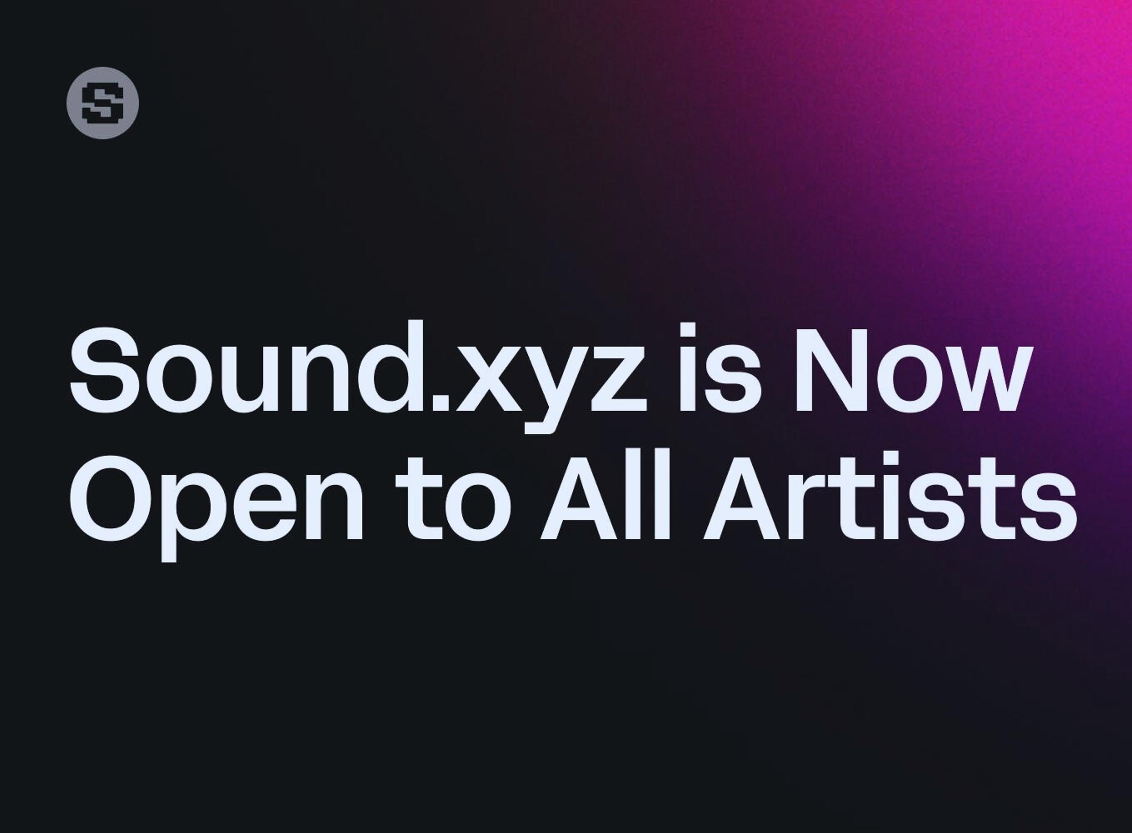 Music NFT Maestro Sound.xyz Uplifts All Artists with $20M Funding