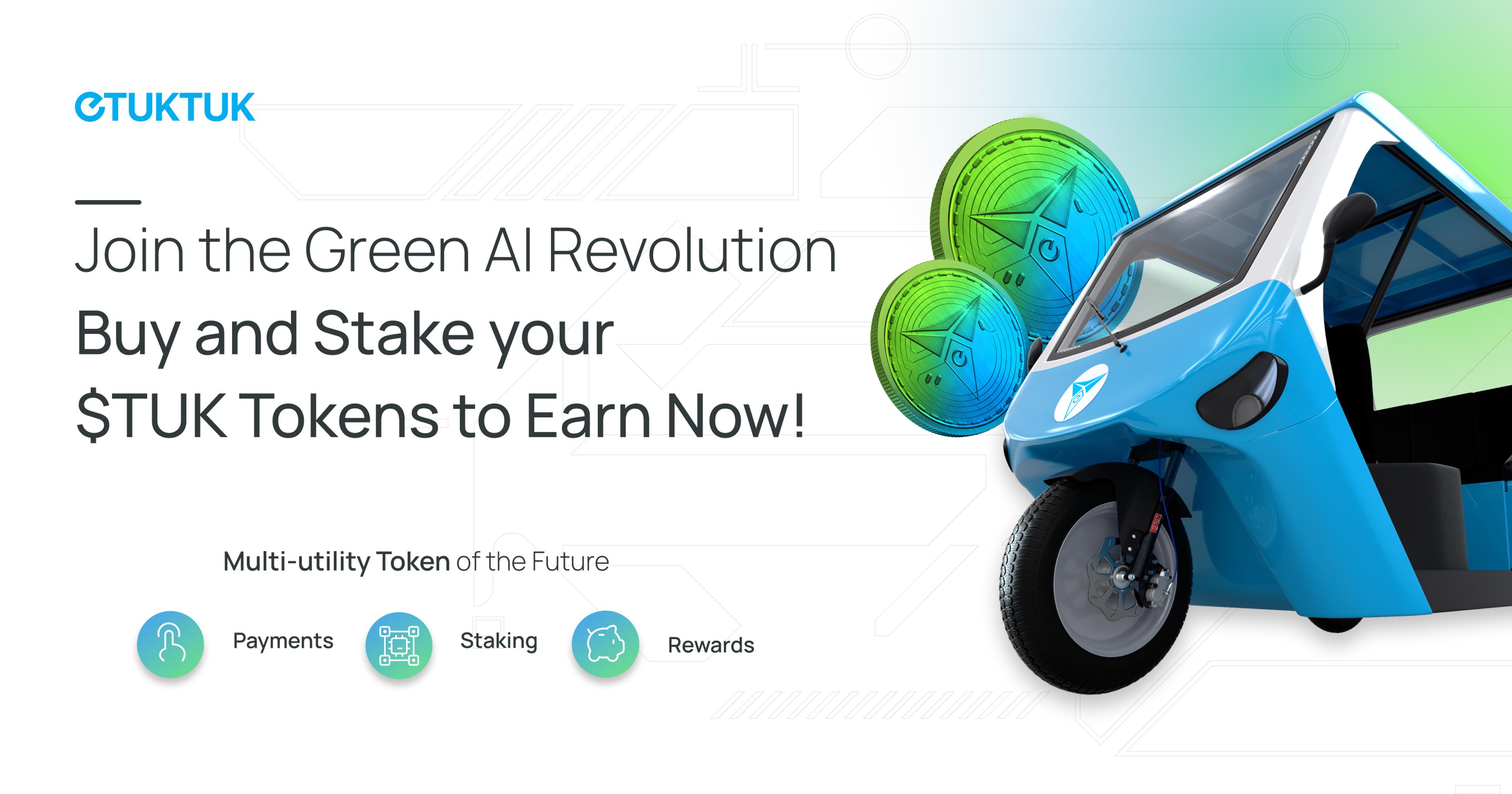 eTukTuk (TUK) looks to shake up e-transportation, Investors for SOL and XRP jump onboard.