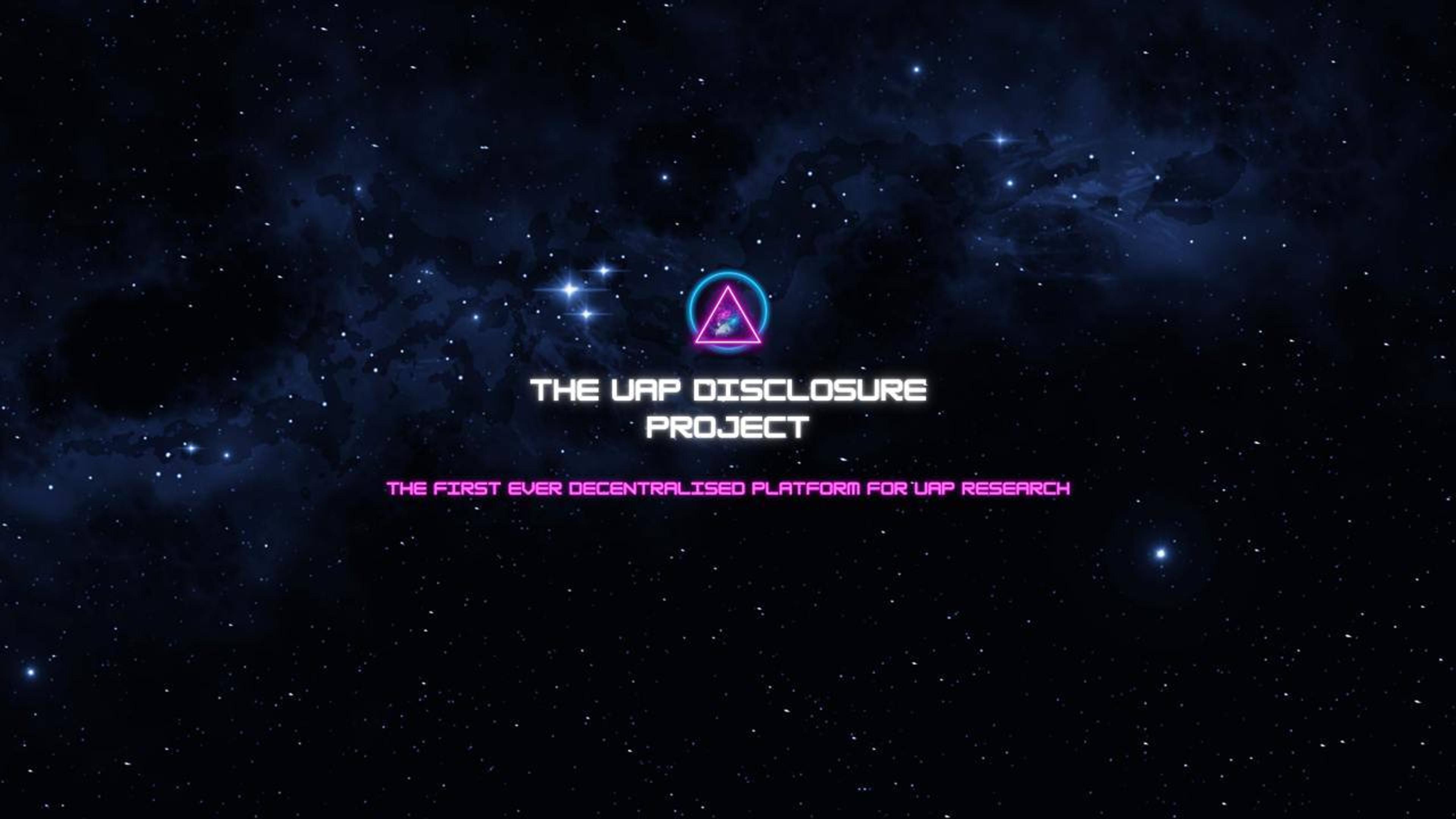 UAP Disclosure Presents a Fully Decentralized Platform Dedicated to UFO Studies