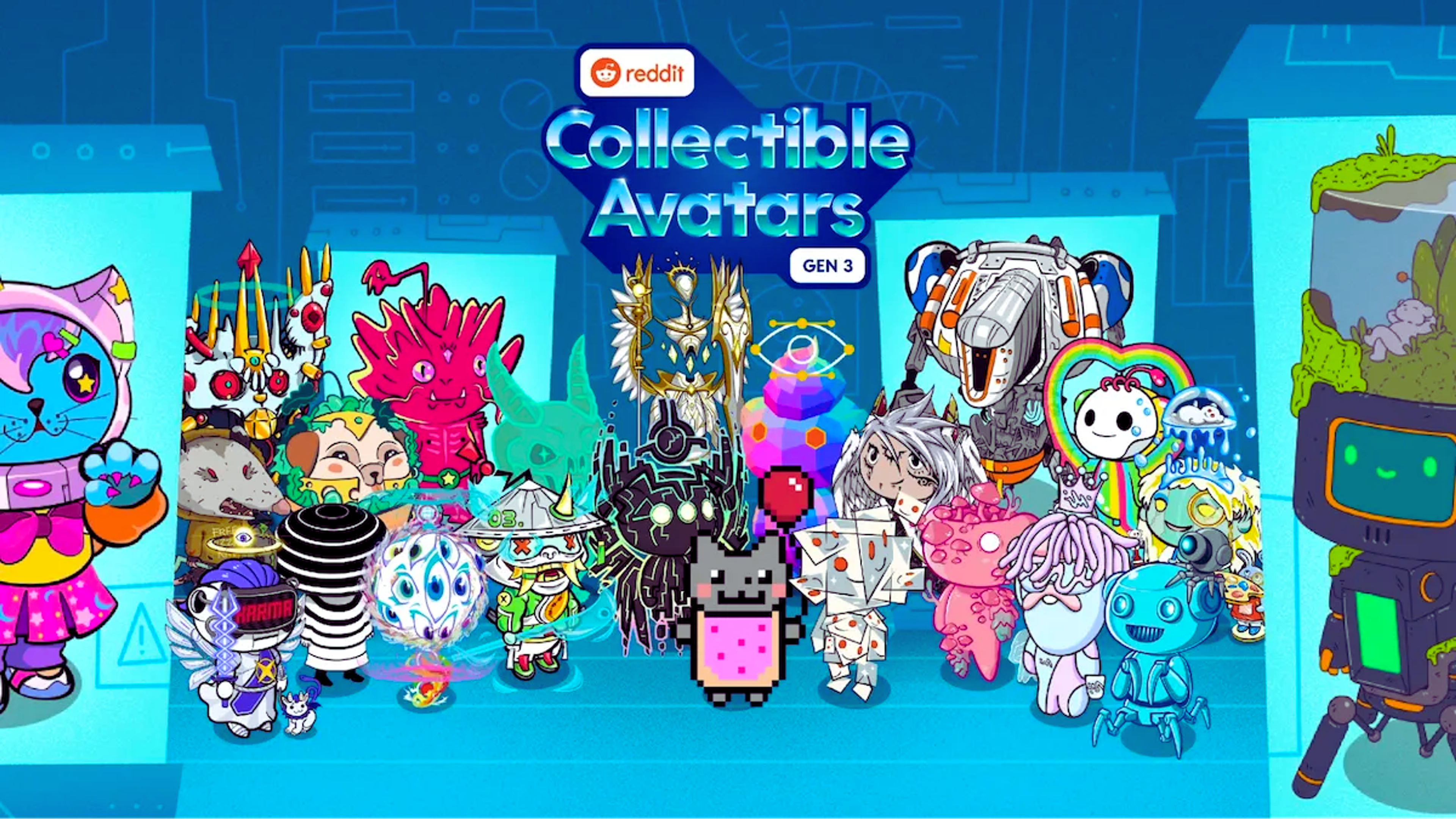 Reddit Gen 3 Collectibles Launch—100+ Artists Feature