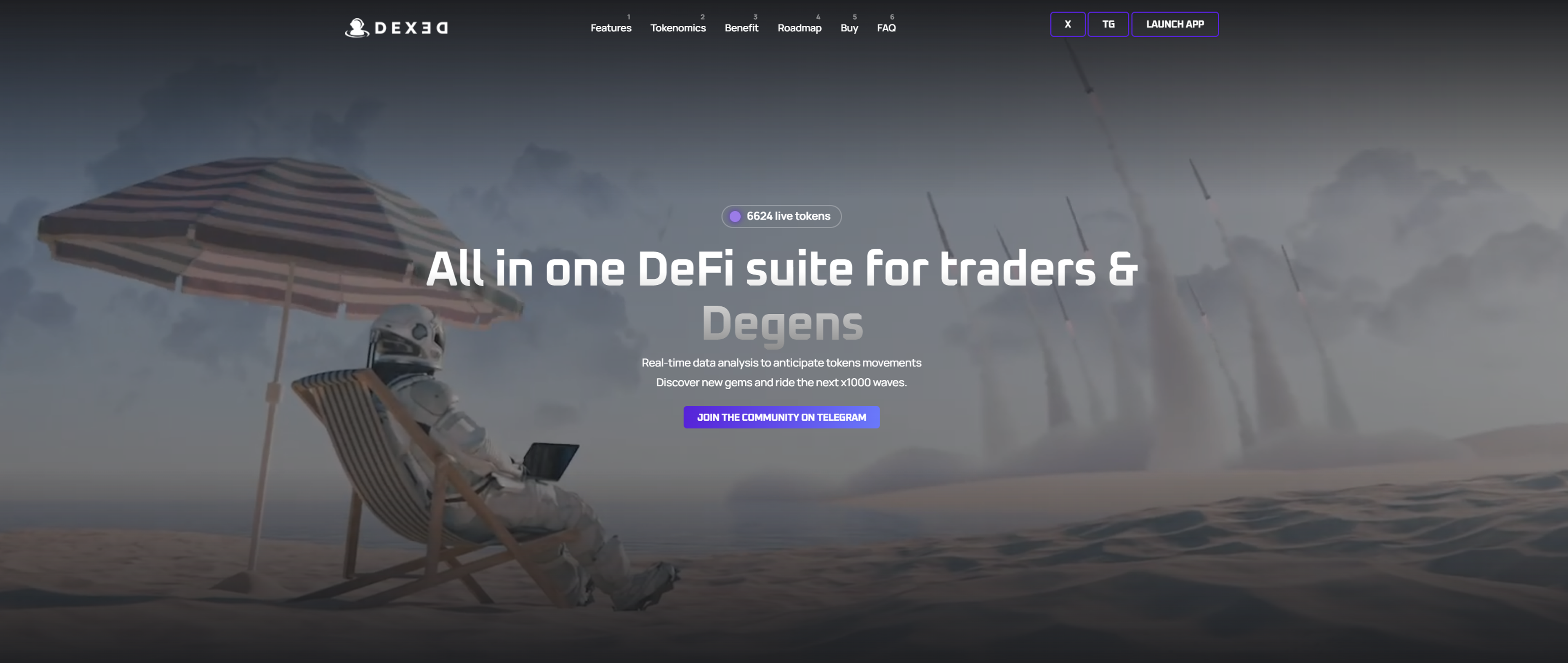 Dexed.io is the new portuguese platform that predicts the future and indicates the next cryptocurrency to invest in
