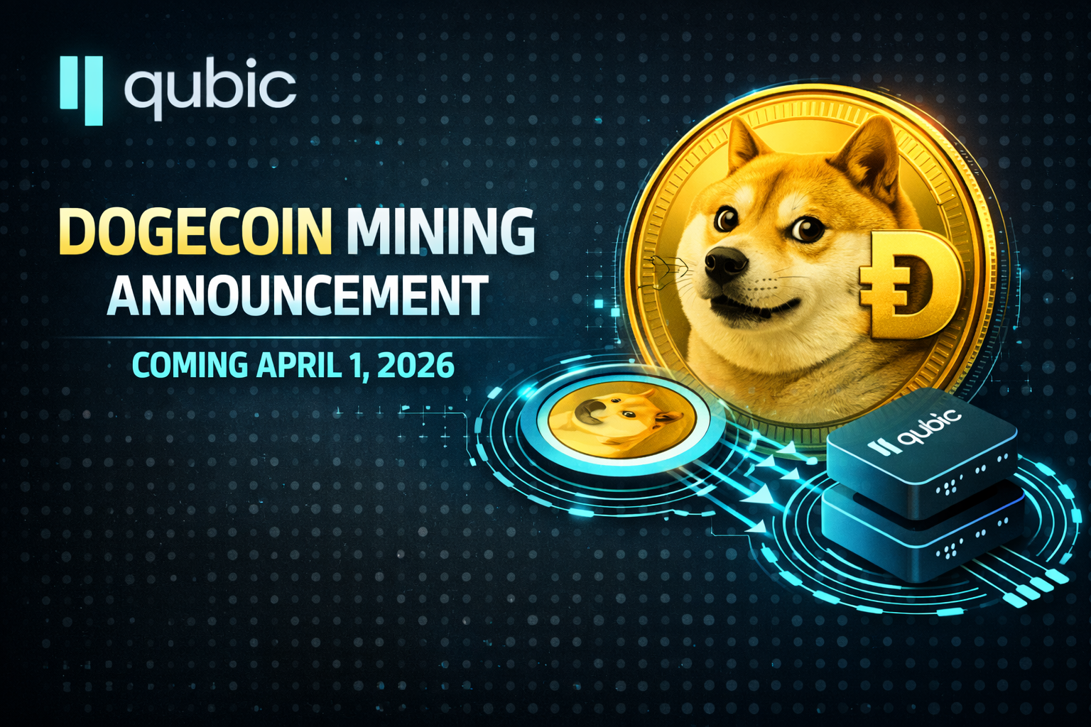 Qubic Teases Dogecoin Mining Integration Following Historic 51% Monero Hashrate Milestone
