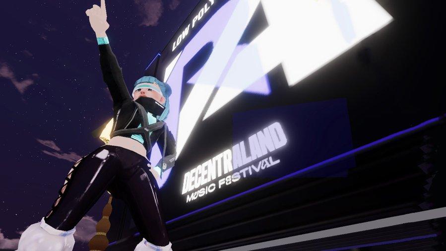 decentraland music festival sneak peek