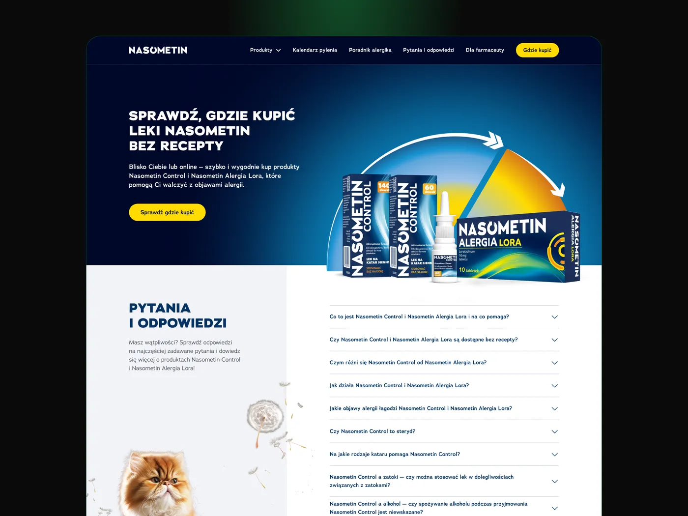 Nasometin — strona internetowa leku OTC — ekran 4 z 6