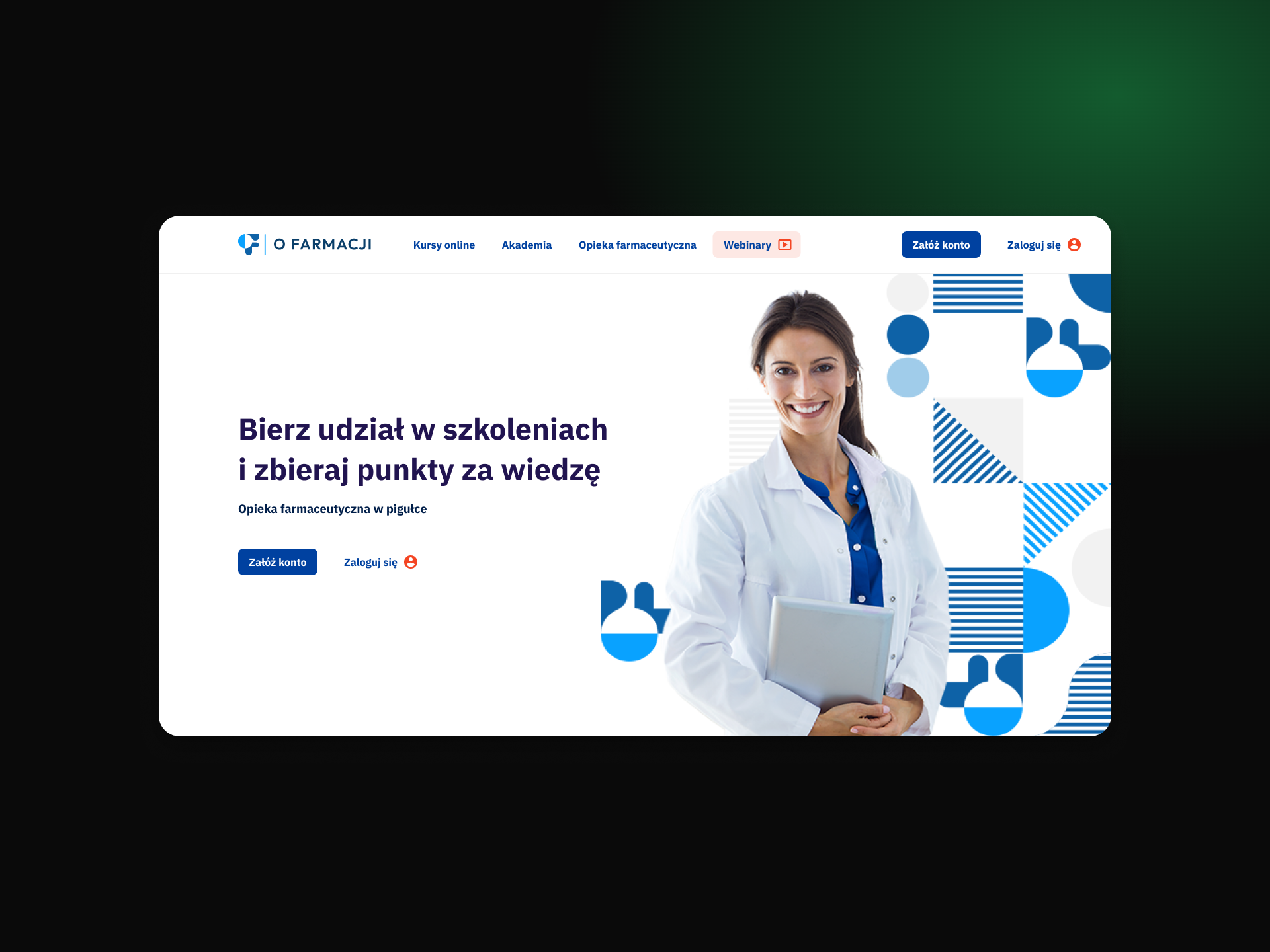 O Farmacji — platforma e-learningowa dla farmaceutów