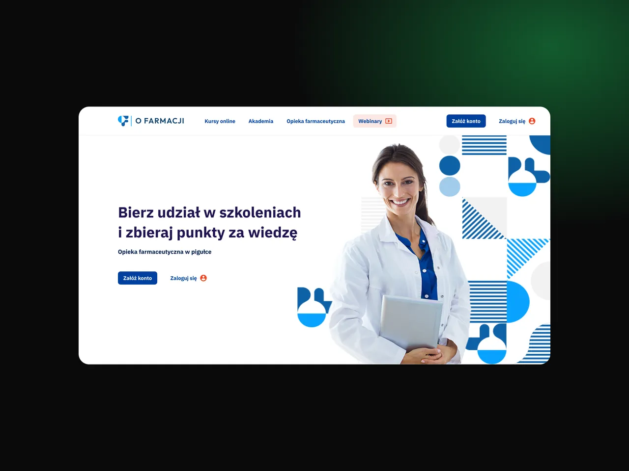 O Farmacji — platforma e-learningowa dla farmaceutów